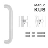 KLJUKA MP koda K01 Ø 32 mm SP (WS - Bela mat) - kos - MP WS (bela mat)