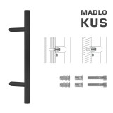 KLJUKA MP koda K10 Ø 30 mm SP - kos (BS - Mat črna) - MP BS (mat črna)