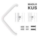 KLJUKA MP koda K14T Ø 32 mm SP - kos (WS - Bela mat) - MP WS (bela mat)