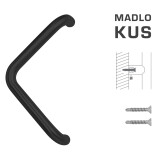 KLJUKA MP koda K14T Ø 32 mm ST - kos (BS - črna mat) - MP BS (mat črna)