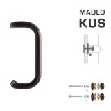 KLJUKA MP M2 WA/CS-STEKLO - kos (Rjava RAL 8019) - MP Brown