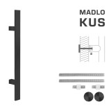 KLJUKA MP šifra K41S 40x10 mm UN - kos (BS - črna mat) - MP BS (mat črna)