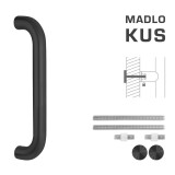 KLJUKA MP koda K01 Ø 32 mm UN - kos (BS - črna mat) - MP BS (mat črna)