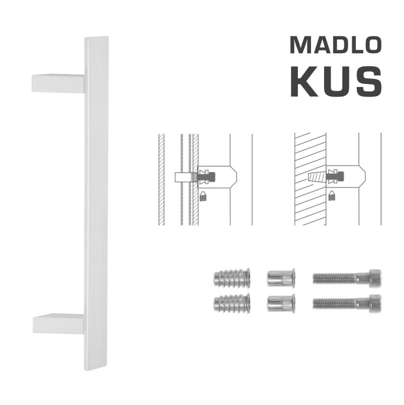 KLJUKA MP koda K41Z 40x10 mm SP - kos (WS - Bela mat)