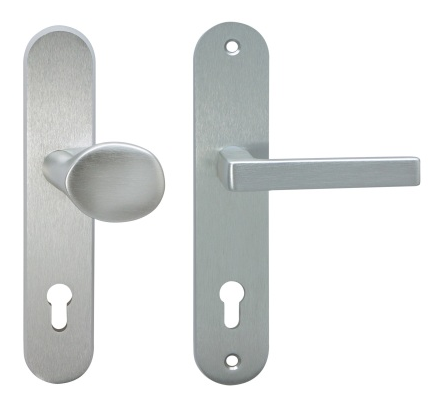 Varnostno okovje COBRA TOWER s kvadratnim ročajem (F9 - nerjaveče jeklo, eloksirano)