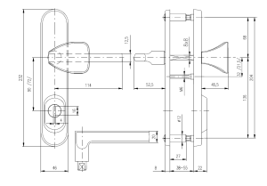 Varnostna armatura ROSTEX BK 802/O BRIT (MAT NERJAVEČE JEKLO)