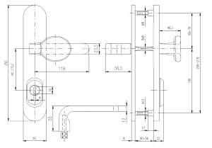 Varnostna armatura ROSTEX BK RX 4-50 SOLID 4. razred (MAT NERJAVEČE JEKLO)