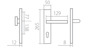 Varnostna armatura TWIN VISTA HTSI DEF (CH-SAT)