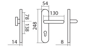 Varnostna oprema TWIN COLUMBUS ALFA HR H2094 KS (E)