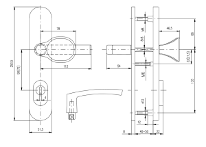 Varnostna armatura ROSTEX BK EL1 (ALUMINIJ)