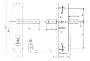 Varnostna armatura ROSTEX BK EL4 (ALUMINIJ)