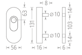 Zaščitne rozete ACT Viking Plus (F4)