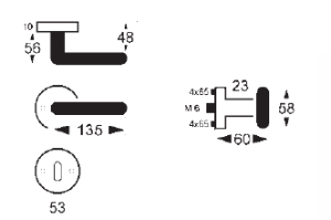 Ognjevarna armatura Lienbacher Nora (mat inox)