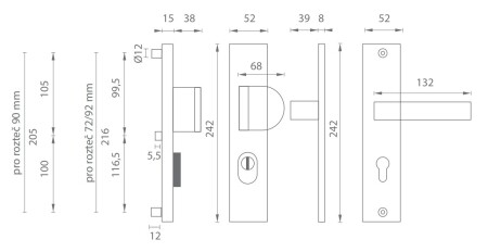 Varnostna armatura MP AXA - OMEGA2 PLUS (F6 - Inox elox)