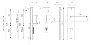 Varnostna armatura MP AXA - ATLAS2 PLUS (F6 - Inox elox)