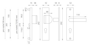 Varnostna armatura MP AXA - ATLAS2 (F6 - Inox elox)