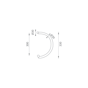 KLJUKA MP M1 WA/A-DHP - par (Rjava RAL 8019)