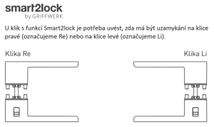 Vratno okovje MP - GK - CRYSTAL PIATTA S - S2L z zaklepom na kljuki (BN - Brušeno nerjaveče jeklo)