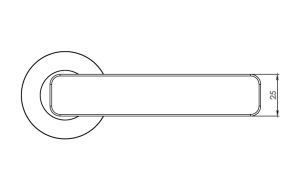 Vratno okovje MP - GK - MINIMAL MODERN - R (kašmir siva)