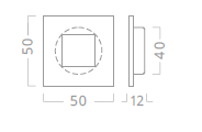 Shell ACT CTV 50x50 (NERJAVEČE JEKLO)