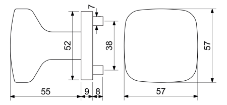 Vratna krogla RK.KNOB.C2.BARI (NIMAT)