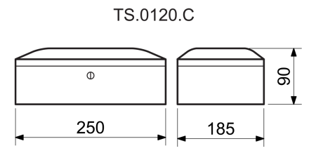 Jeklena blagajna. RICHTER TS.0120.C