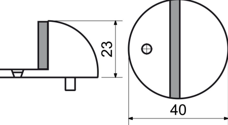 Omejevalnik vrat RICHTER RDS.013.BRNI