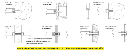 Ročaj TWIN BF 118000 - par (Ø 30 mm) - nerjaveče jeklo