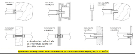 Ročaj TWIN JHR 118002 (E) - par