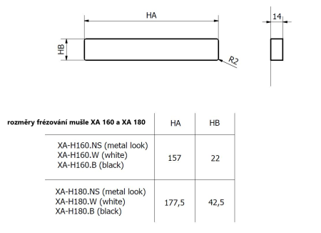 ŠKOLJKE TWIN XA-H 160 (NI-SAT)