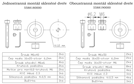 Kljuka za vrata ROSTEX OMEGA (črna)