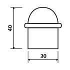 Omejevalnik vrat TWIN VL 35895 (E)